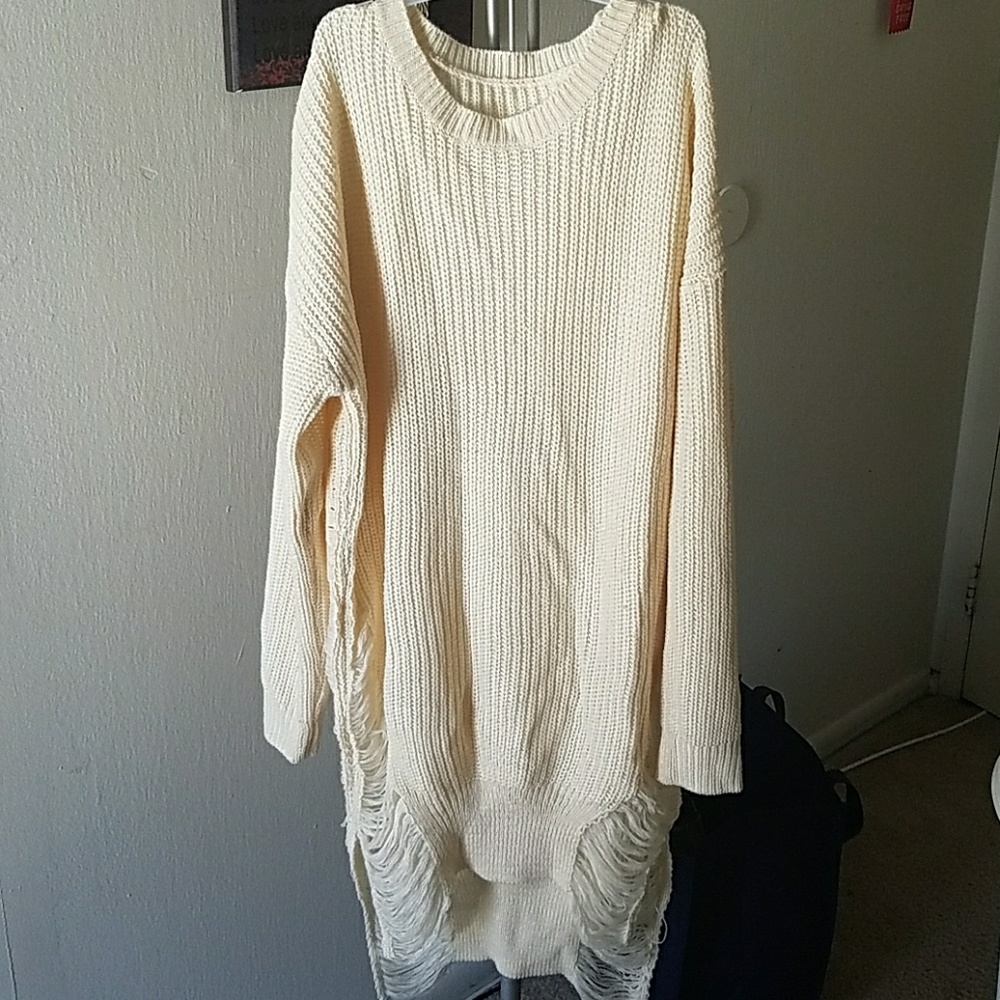 Creamy dress