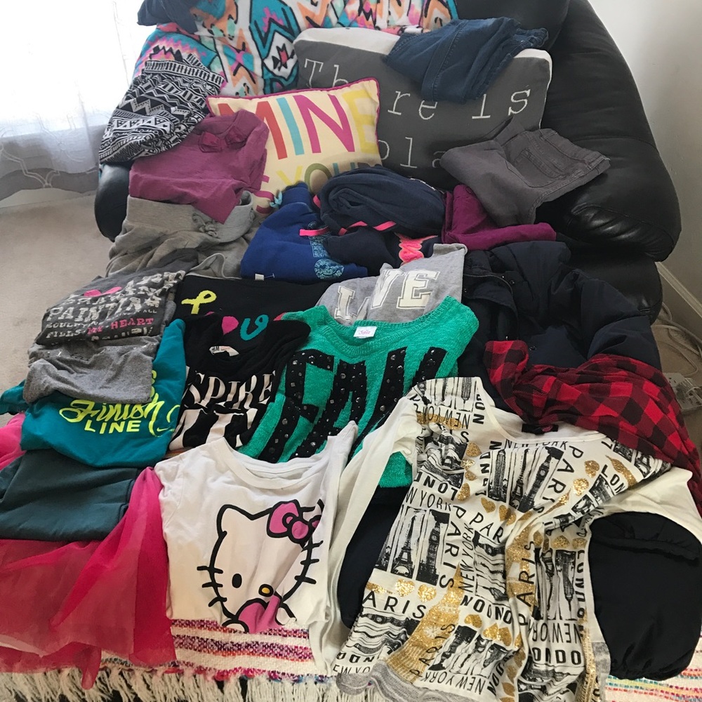 Girl's lot 10-12 GAP, H&M, Justice, Children's Plc
