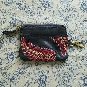 Fossil Feather Wallet