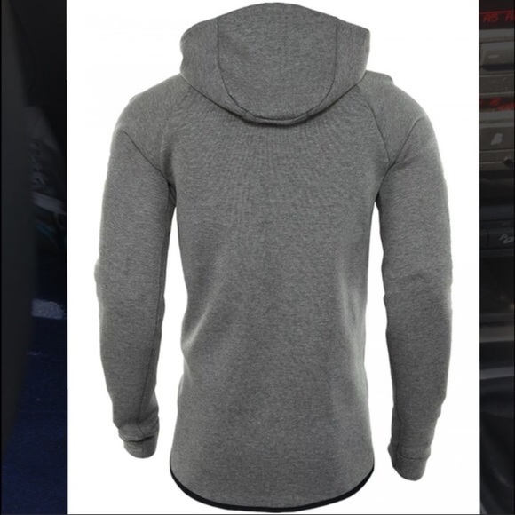Nike tech fleece grey hoodie size XXL - Picture 2 of 2