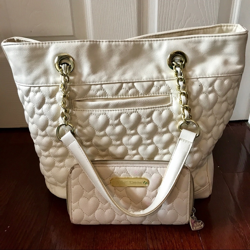 Betsey Johnson Bag & Matching Wallet