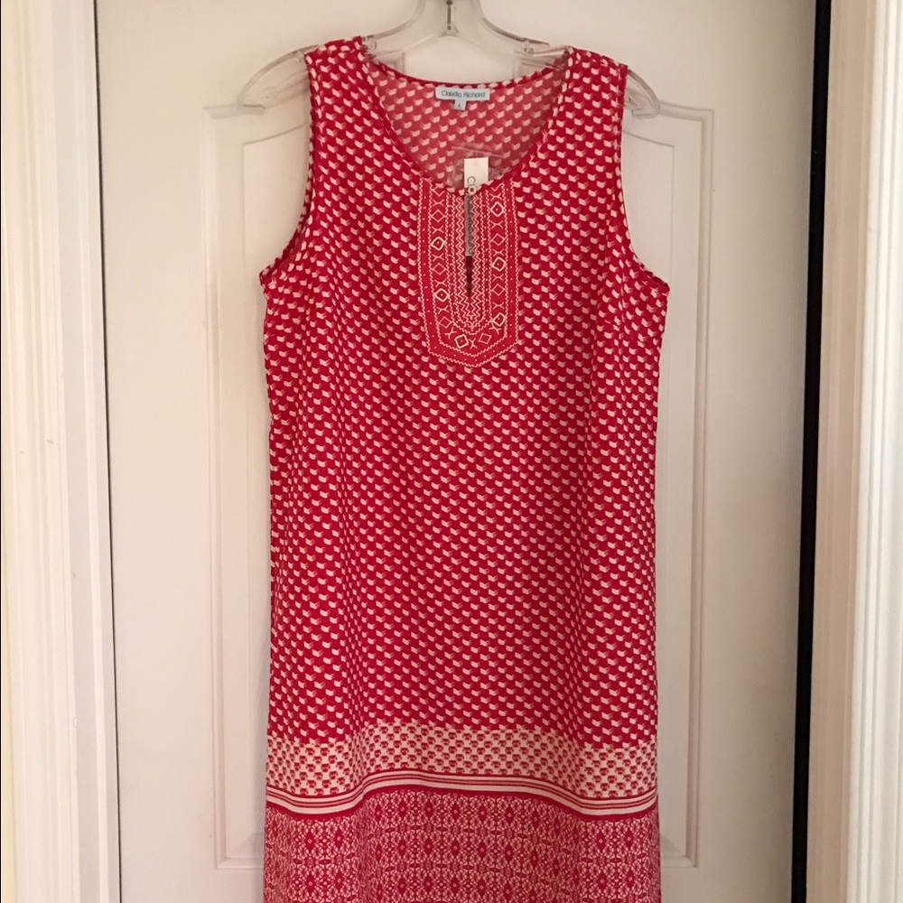 ♥️DRESS, Red, White(Winter)