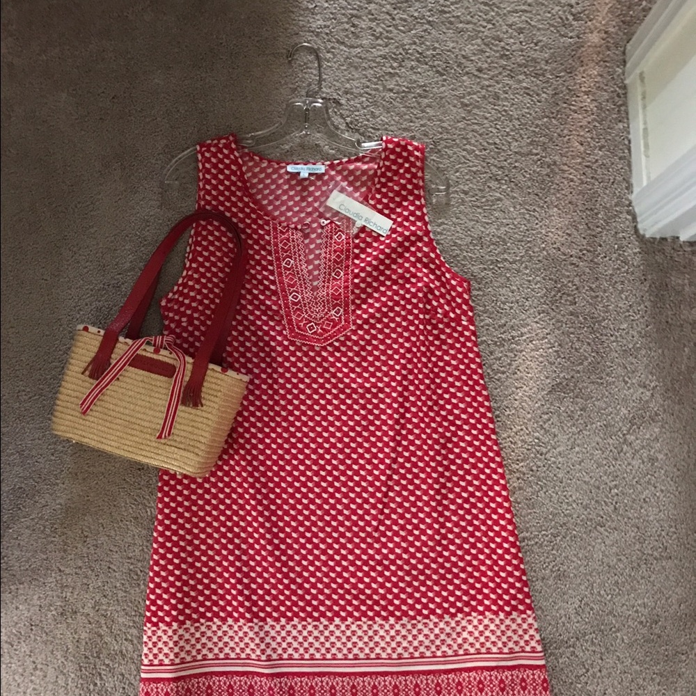 ♥️DRESS, Red, White(Winter) - Picture 2 of 7