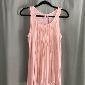 Elle pleated tank