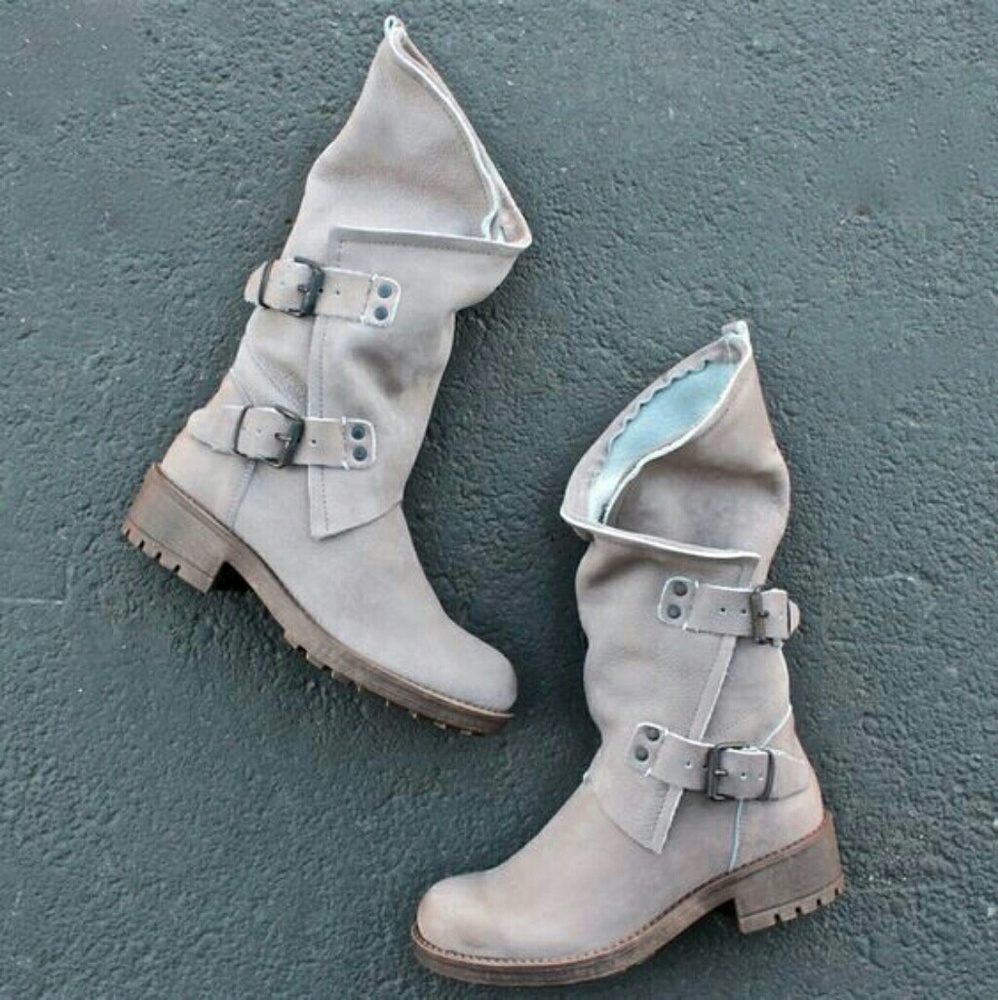 Coolway Slouch Buckle Boots