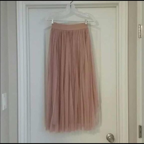 boutique Skirts - HP! π Dusty Rose Mauve Tulle Maxi Tutu Skirt boutique Skirts - HP! π Dusty Rose Mauve Tulle Maxi Tutu Skirt