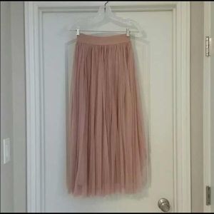boutique Skirts - HP! π Dusty Rose Mauve Tulle Maxi Tutu Skirt boutique Skirts - HP! π Dusty Rose Mauve Tulle Maxi Tutu Skirt