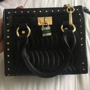 Black Bebe mini cross body