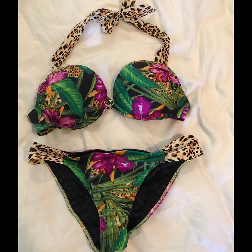 Victoria's Secret floral print bikini