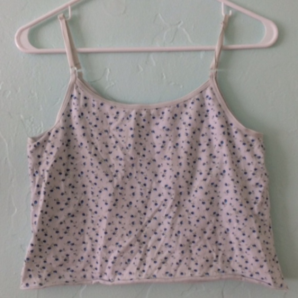 floral crop top