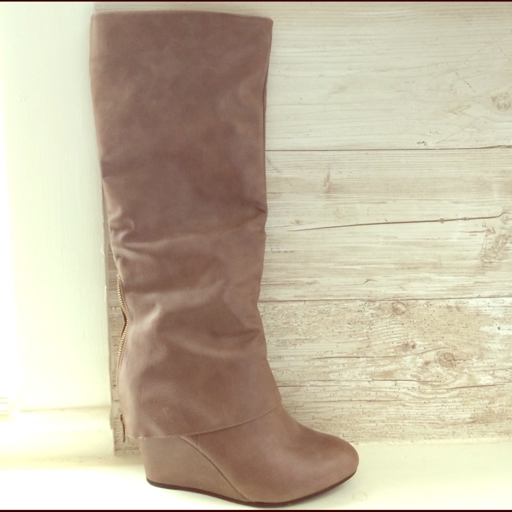 Knee high boots
