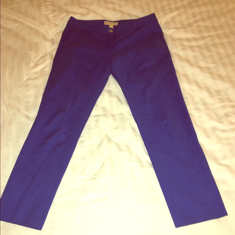 MICHAEL Michael Kors Cobalt Ankle Pants