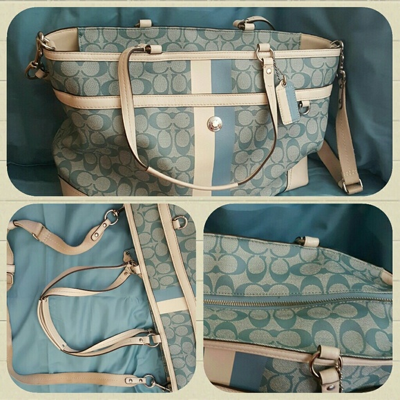 🔥SALE🔥Coach Signature Baby Bag - Picture 1 of 6