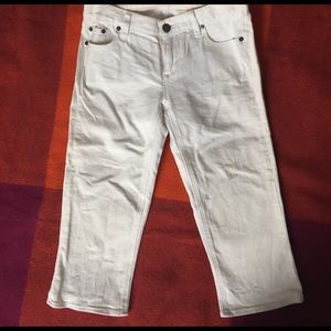 J. Crew Denim Matchstick Capris