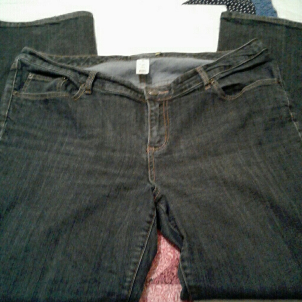 VENEZIA  JEAN'S BOOTCUT  STRETCH  SZ 4X TALL