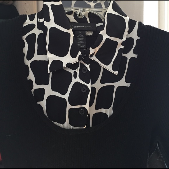 Black sweater dress - Picture 1 of 4