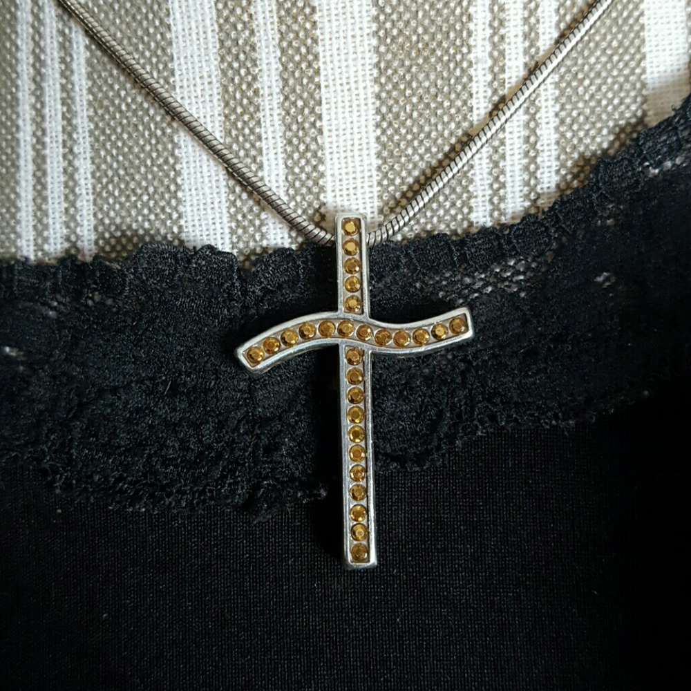 Brighton Set of 2 Cross Necklaces