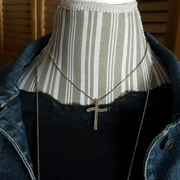 Brighton Set of 2 Cross Necklaces - Picture 3 of 8