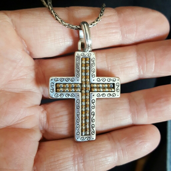 Brighton Set of 2 Cross Necklaces - Picture 6 of 8