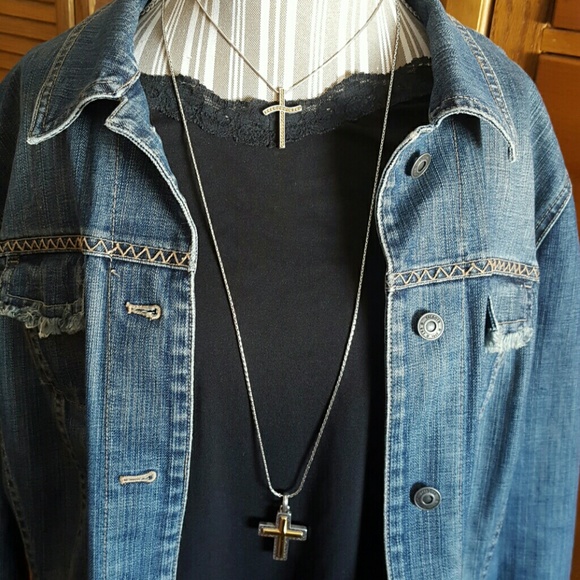 Brighton Set of 2 Cross Necklaces - Picture 8 of 8