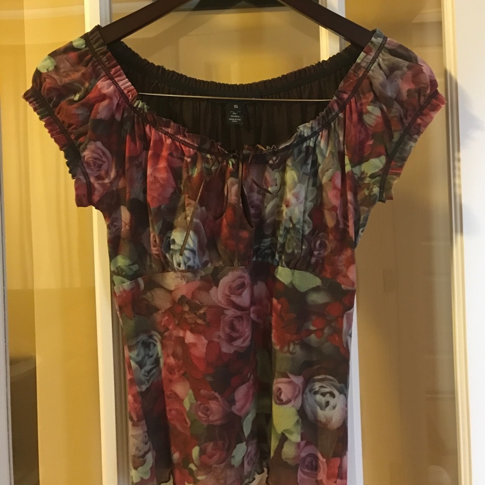 Weston Wear floral top, size s