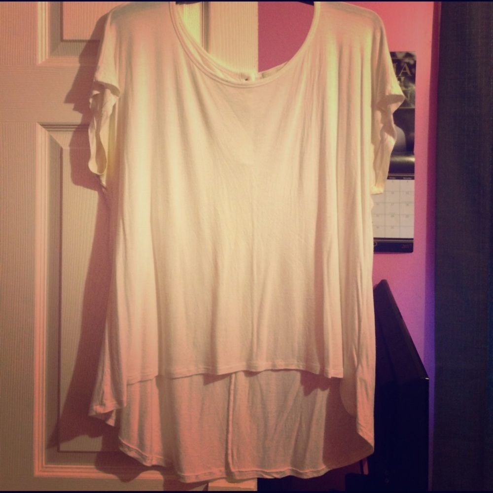 White high low top