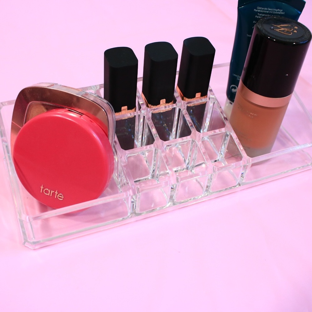 Clear Acrylic makeup organizer holder