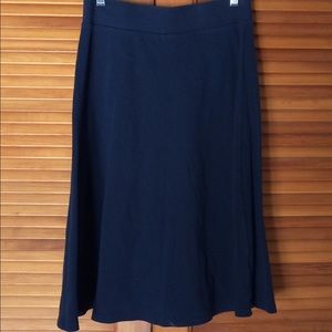 Lands End XS Navy Blue, stretchy cotton