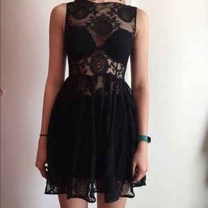 American Apparel China Lace Dress