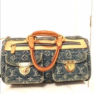 Louis Vuitton Limited Neo Denim Monogram Speedy