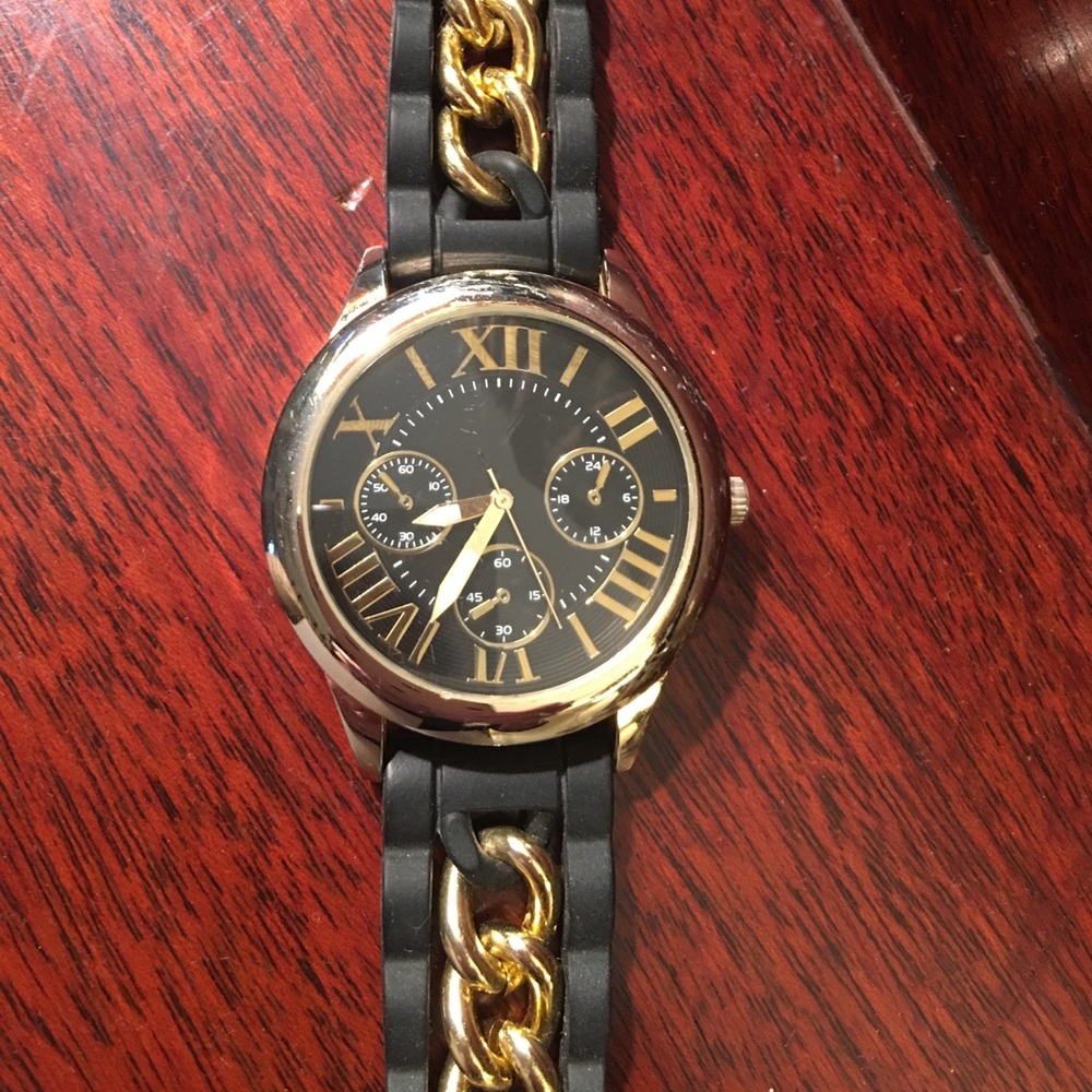 Great Black Sport Watch