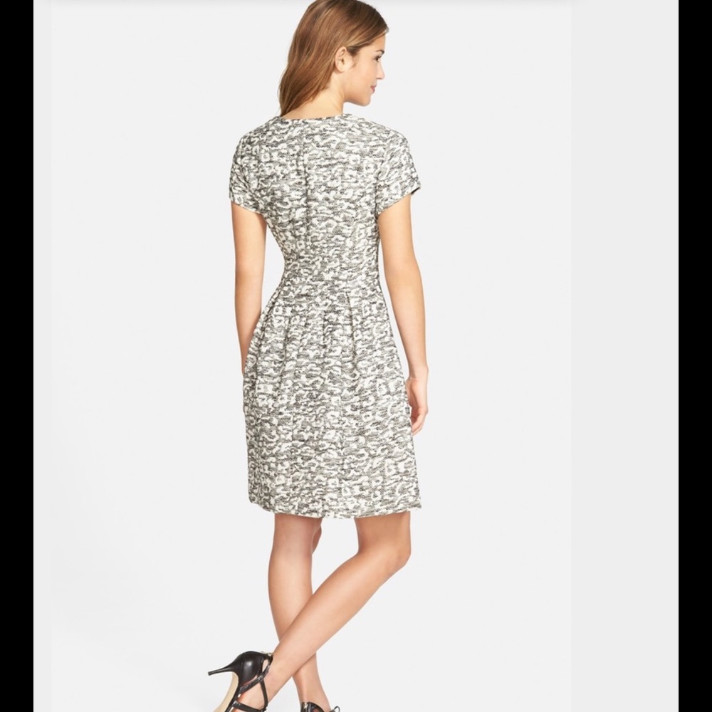 #229💋💛eliza j zip front leopard knit dress - Picture 2 of 4