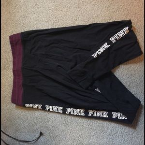PINK campus leggings