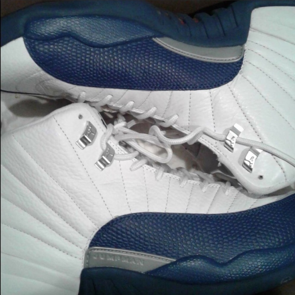 Mens retro 12 French blues