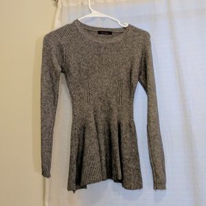 Korean brand peplum sweater