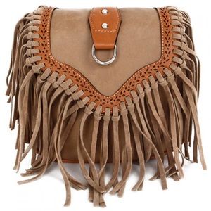 Fringe bohemian purse