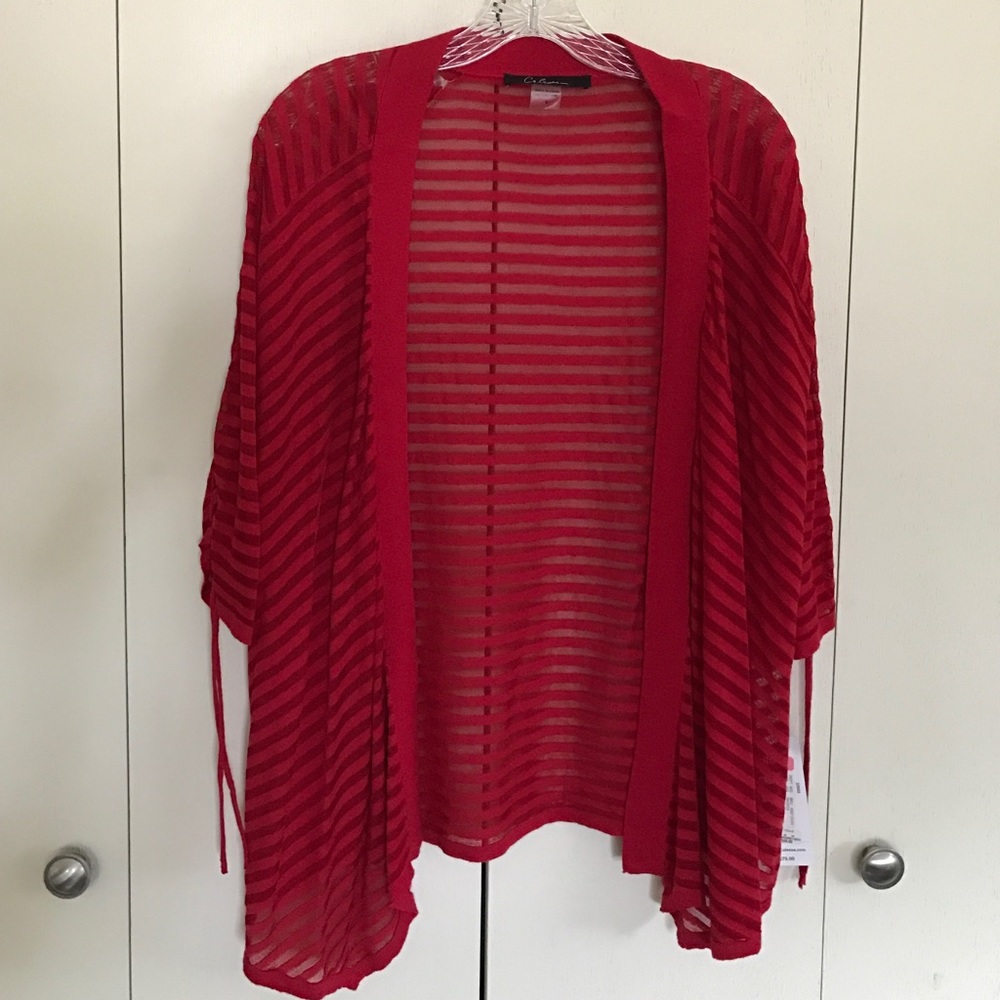 Cinched arm casual jacket