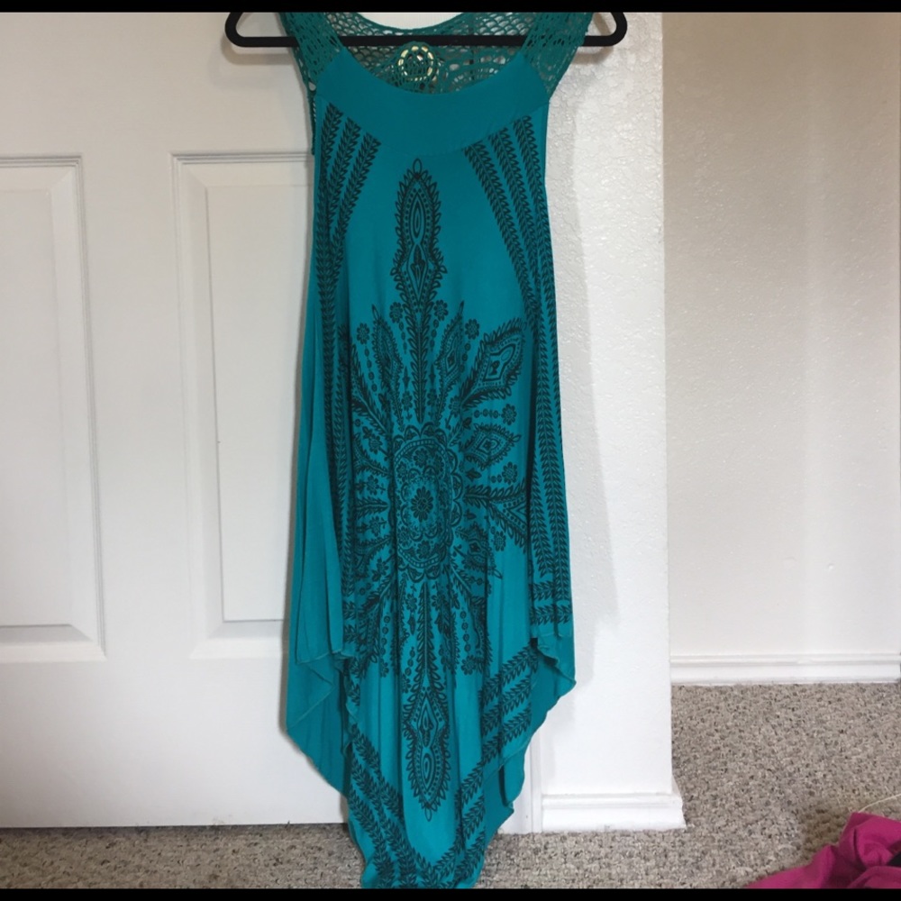 Beach dress with Mandela design