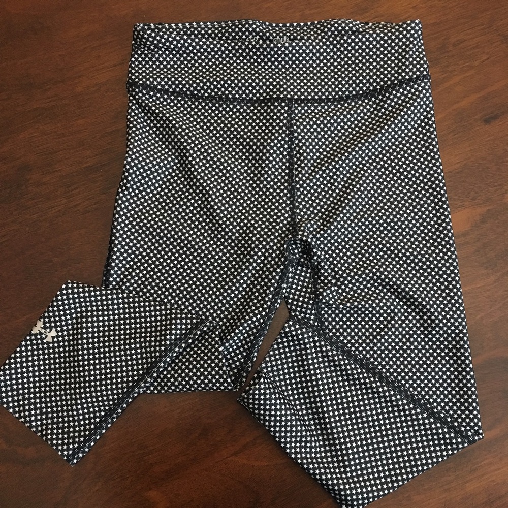 Under Armour Navy Stars Crop Leggings 🇺🇸