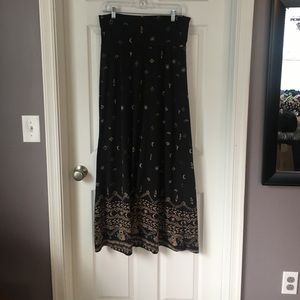 Mossimo southwest print maxi skirt
