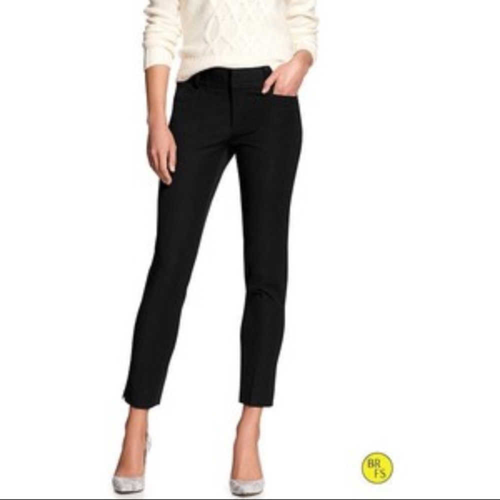 Banana Republic Petite Jackson Fit Slim Ankle Pant