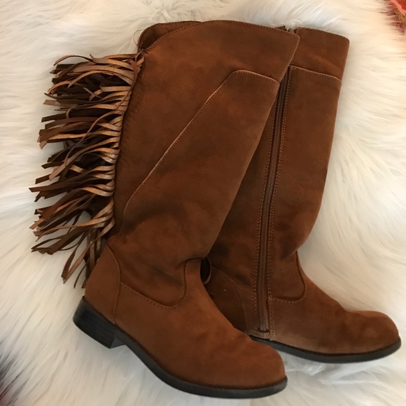 justice fringe boots