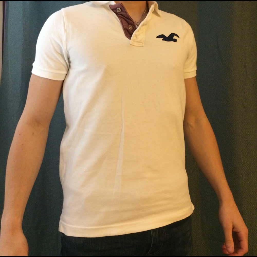 White Hollister polo(Men's)