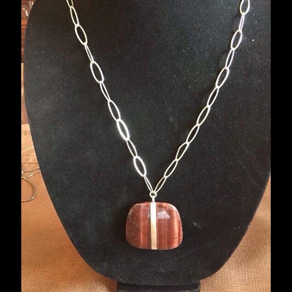 Silpada Bring the Heat Necklace. Length 32"