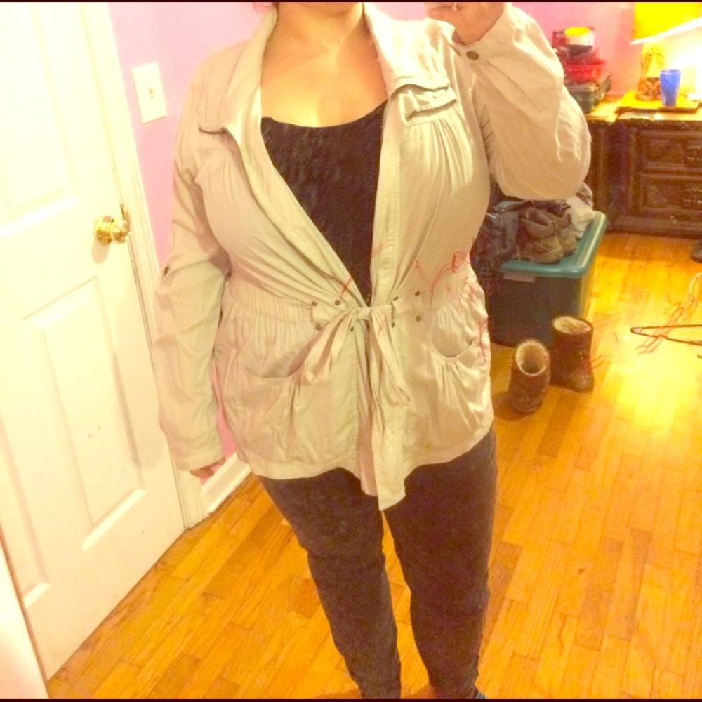 Forever21+ trench coat