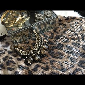 Cheetah Sequin Top🐆