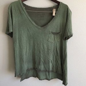 Free People '757' V-neck short sleeve t-shirt