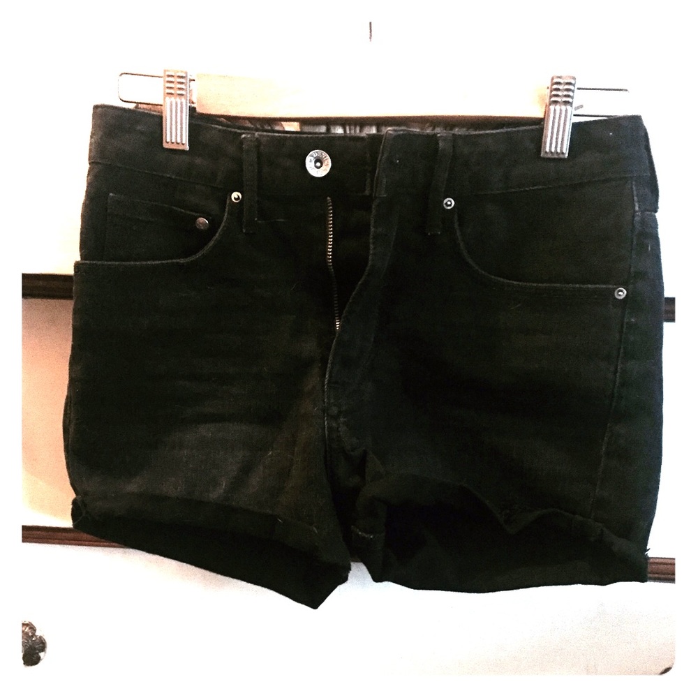 High waist shorts