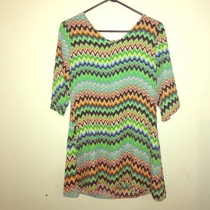 Voll multi colored dress