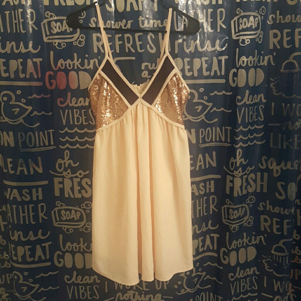 Sequence Chiffon Dress